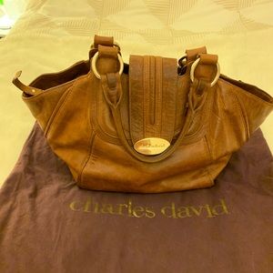 Charles David Leather handbag